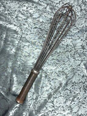 VTG Farmhouse Wire Whisk Large 13.5” Heavy Duty Kitchen Decor Primitive Rustic